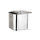 Stainless Steel Square Soup Barrel